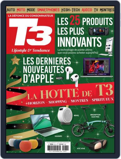 T3 Gadget Magazine France (Digital) November 1st, 2021 Issue Cover