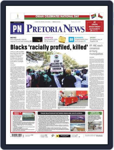 Pretoria News November 18th, 2021 Digital Back Issue Cover