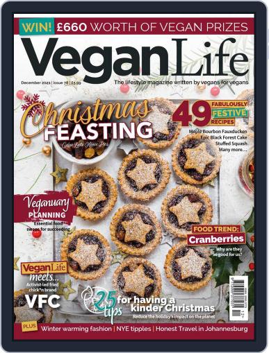 Vegan Life December 1st, 2021 Digital Back Issue Cover