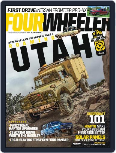 Four Wheeler January 1st, 2022 Digital Back Issue Cover
