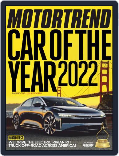 MotorTrend January 1st, 2022 Digital Back Issue Cover