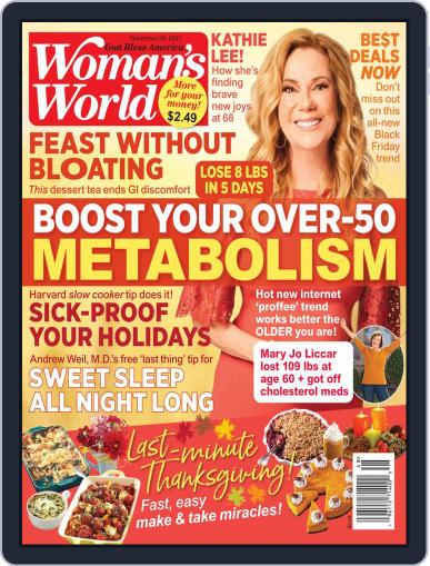 Woman's World November 29th, 2021 Digital Back Issue Cover