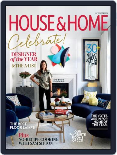 House & Home December 1st, 2021 Digital Back Issue Cover