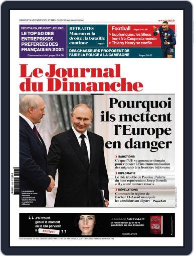 Le Journal du dimanche November 14th, 2021 Digital Back Issue Cover