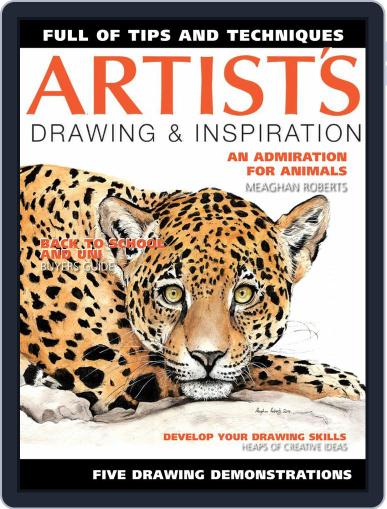 Artists Drawing and Inspiration December 1st, 2021 Digital Back Issue Cover