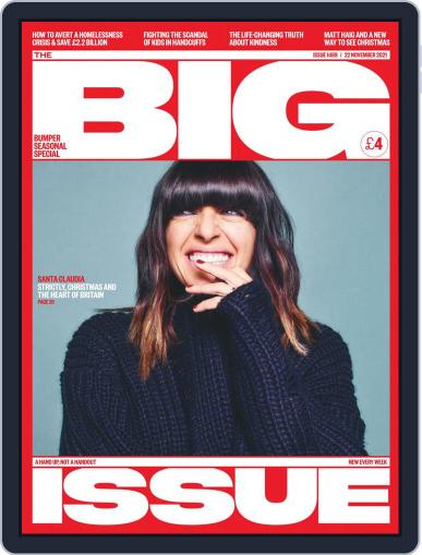 The Big Issue United Kingdom November 22nd, 2021 Digital Back Issue Cover