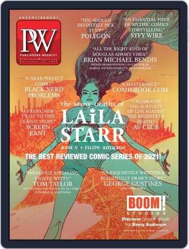 Publishers Weekly November 22nd, 2021 Digital Back Issue Cover