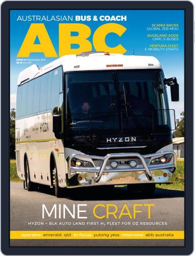 Australasian Bus & Coach November 1st, 2021 Digital Back Issue Cover