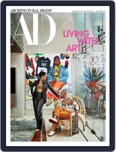 Architectural Digest December 1st, 2021 Digital Back Issue Cover