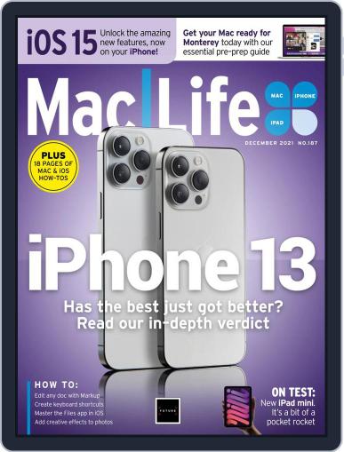 MacLife December 1st, 2021 Digital Back Issue Cover