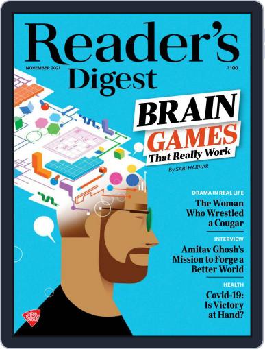 Reader's Digest India (Digital) November 1st, 2021 Issue Cover
