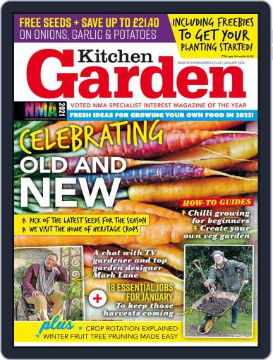 Kitchen Garden January 1st, 2022 Digital Back Issue Cover