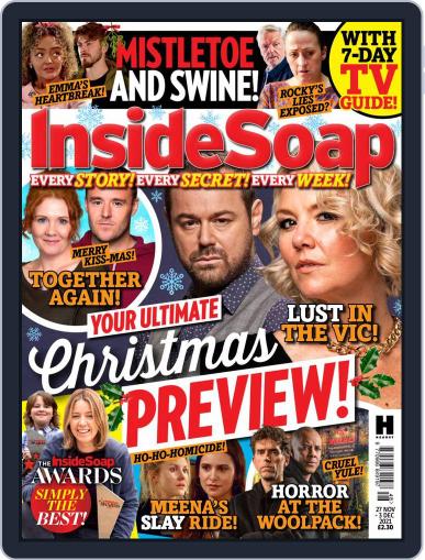 Inside Soap UK November 27th, 2021 Digital Back Issue Cover