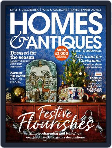 Homes & Antiques December 1st, 2021 Digital Back Issue Cover