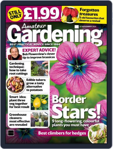 Amateur Gardening November 27th, 2021 Digital Back Issue Cover