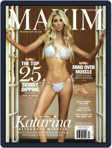 Maxim Australia December 1st, 2021 Digital Back Issue Cover