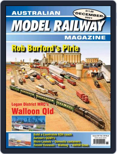 Australian Model Railway December 1st, 2021 Digital Back Issue Cover