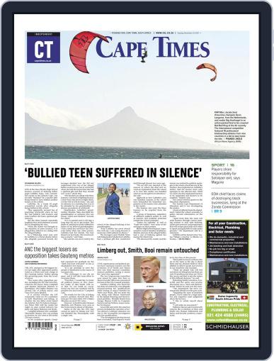 Cape Times November 23rd, 2021 Digital Back Issue Cover