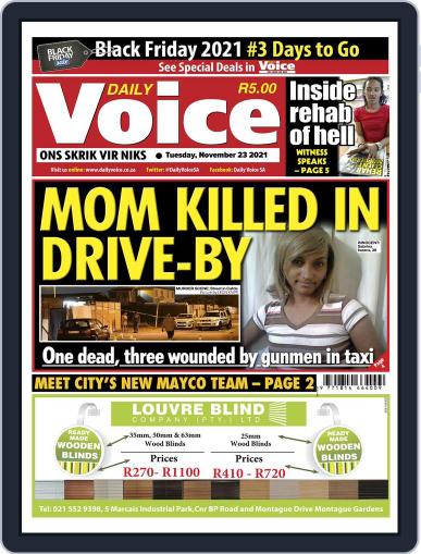 Daily Voice November 23rd, 2021 Digital Back Issue Cover