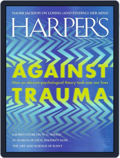 Harper's December 1st, 2021 Digital Back Issue Cover