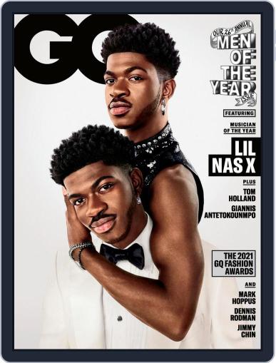 GQ December 1st, 2021 Digital Back Issue Cover