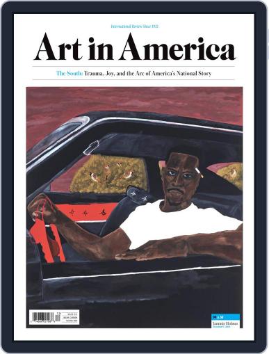Art in America November 1st, 2021 Digital Back Issue Cover