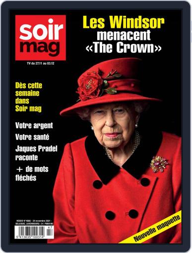 Soir mag (Digital) November 24th, 2021 Issue Cover
