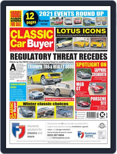 Classic Car Buyer November 24th, 2021 Digital Back Issue Cover
