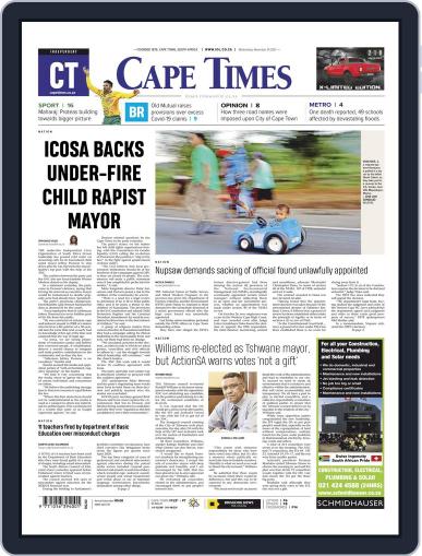 Cape Times November 24th, 2021 Digital Back Issue Cover