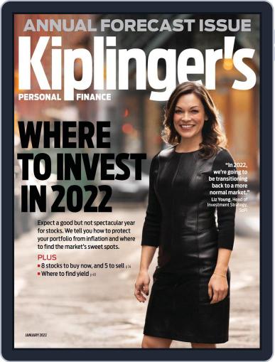 Kiplinger's Personal Finance January 1st, 2022 Digital Back Issue Cover