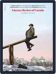 Literary Review of Canada (Digital) Subscription                    December 1st, 2021 Issue