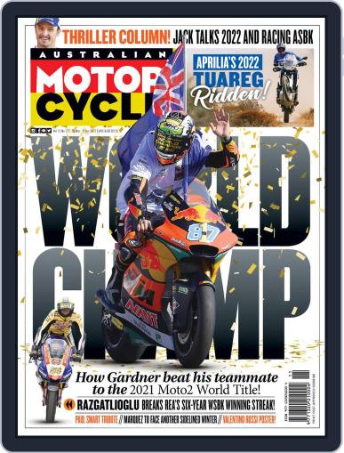 Australian Motorcycle News (Digital) November 25th, 2021 Issue Cover