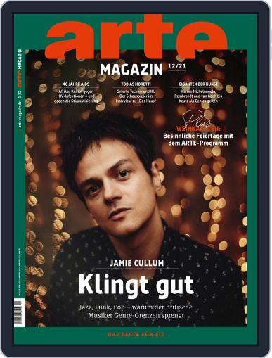 Arte Magazin (Digital) December 1st, 2021 Issue Cover