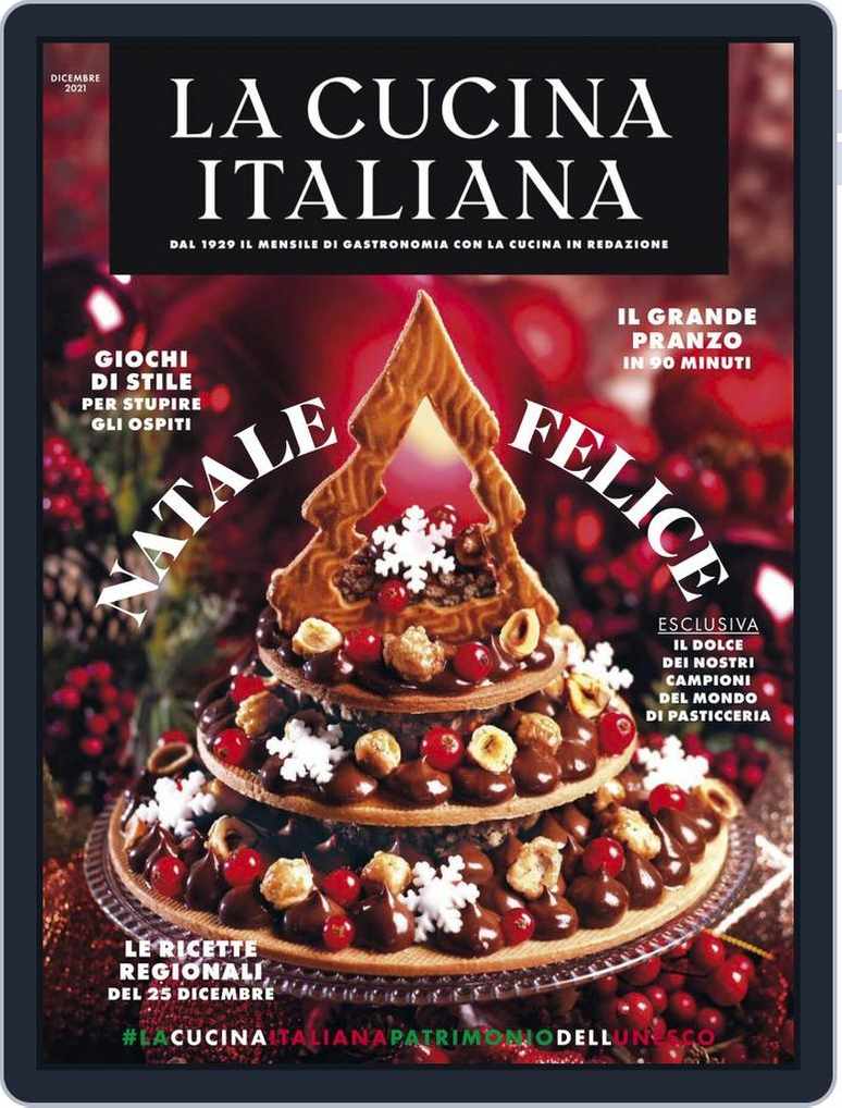 La Cucina Italiana Dicembre 2021 (Digital) 