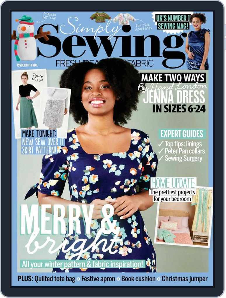 Scalloped hem skirt for Love Sewing magazine issue 118 — My Handmade  Wardrobe Patterns