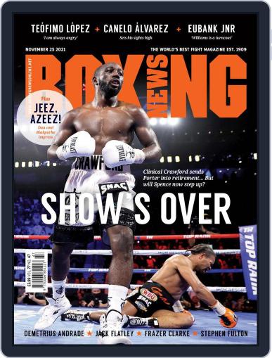Boxing News November 25th, 2021 Digital Back Issue Cover