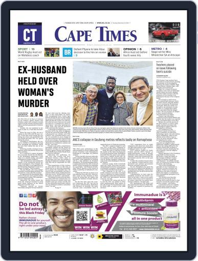 Cape Times November 25th, 2021 Digital Back Issue Cover