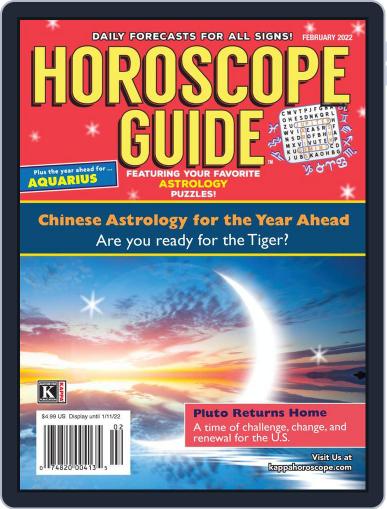 Horoscope Guide February 1st, 2022 Digital Back Issue Cover