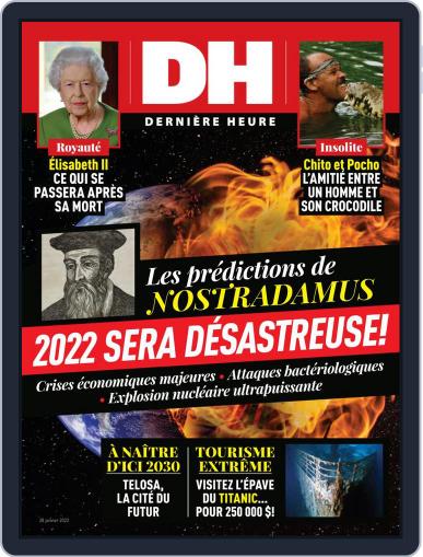 Dernière Heure January 28th, 2022 Digital Back Issue Cover
