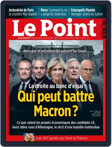 Le Point November 25th, 2021 Digital Back Issue Cover