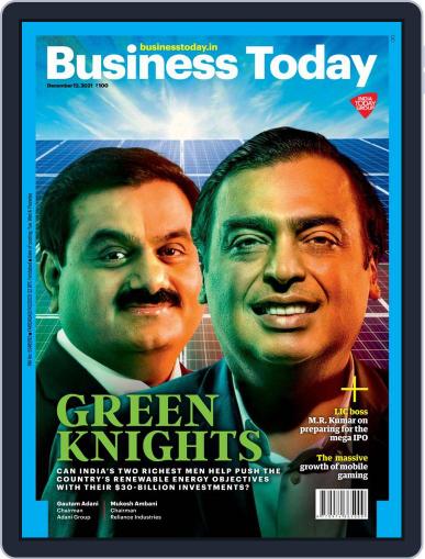 Business Today (Digital) December 12th, 2021 Issue Cover
