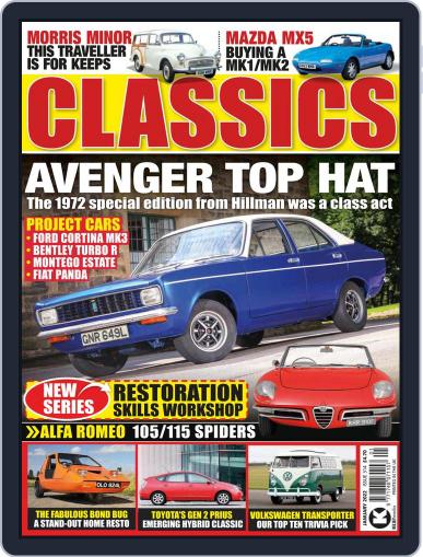 Classics Monthly January 1st, 2022 Digital Back Issue Cover