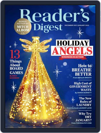 Reader's Digest December 1st, 2021 Digital Back Issue Cover