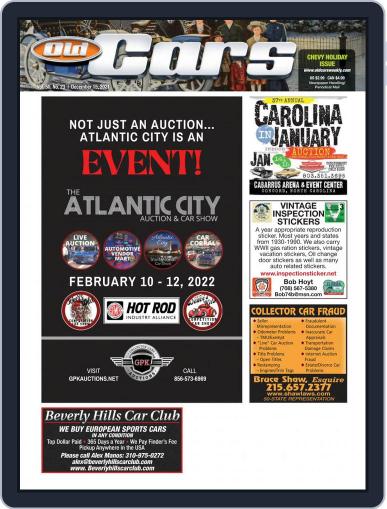 Old Cars Weekly December 15th, 2021 Digital Back Issue Cover