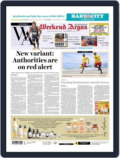Weekend Argus Saturday November 27th, 2021 Digital Back Issue Cover