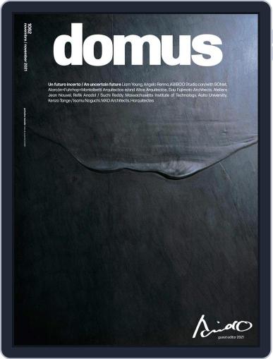 Domus November 1st, 2021 Digital Back Issue Cover