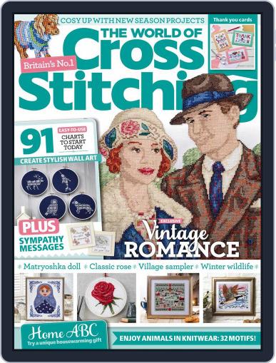 The World of Cross Stitching January 1st, 2022 Digital Back Issue Cover