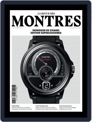 La revue des Montres November 1st, 2021 Digital Back Issue Cover