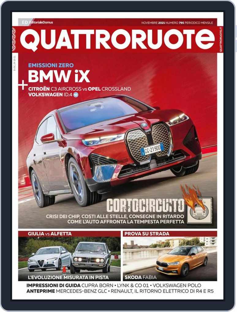 Quattroruote Novembre 2021 (Digital)