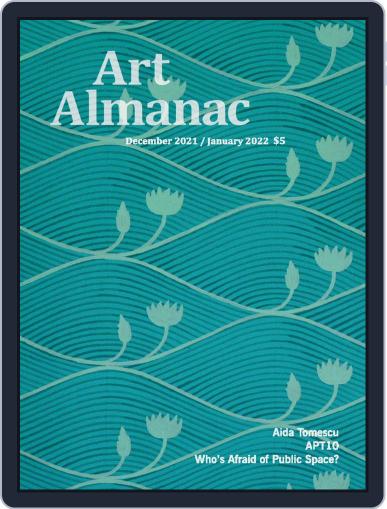 Art Almanac December 1st, 2021 Digital Back Issue Cover